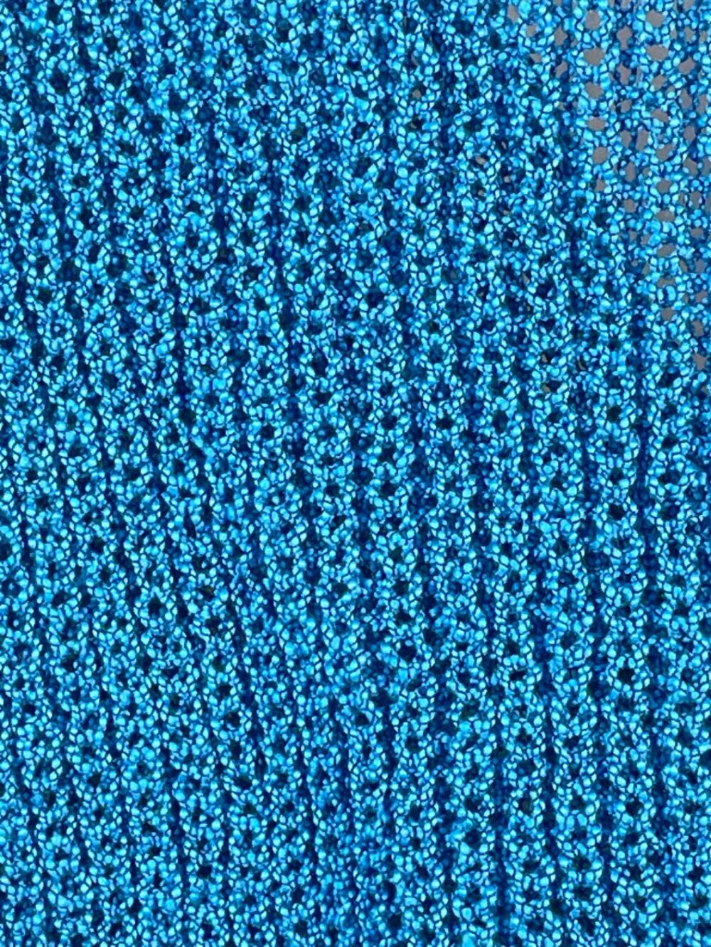 J.O.A Blue Twist Front Knit Crop Sweater Revolve Style V Neck M NWOT - Picture 8 of 10